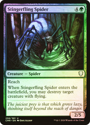 Stingerfling Spider Foil