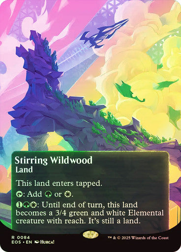 Stirring Wildwood (Borderless) Foil