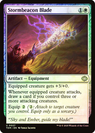 Stormbeacon Blade Foil