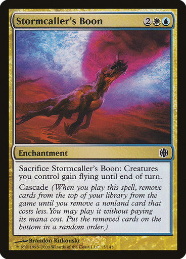 Stormcaller's Boon (Spanish)