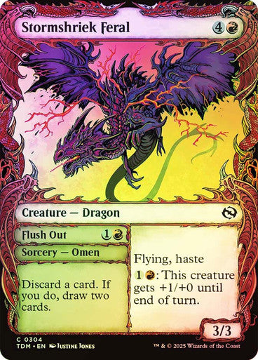 Stormshriek Feral // Flush Out (Showcase) Foil