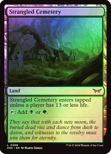 Strangled Cemetery Foil
