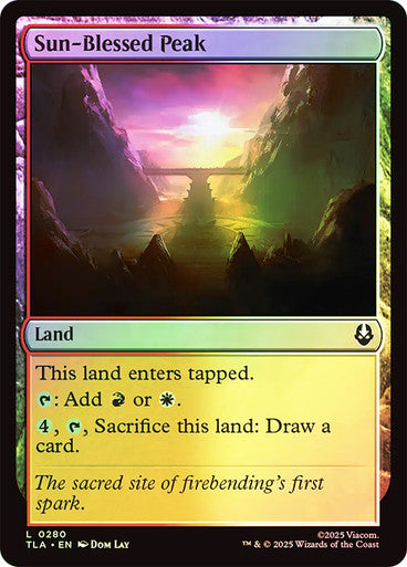 Sun-Blessed Peak (Spanish)