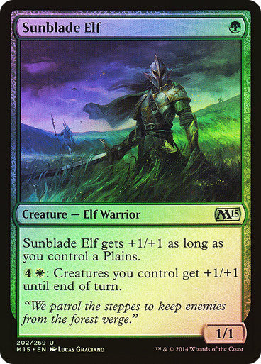 Sunblade Elf Foil