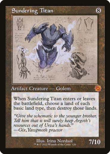 Sundering Titan (Retro Frame)