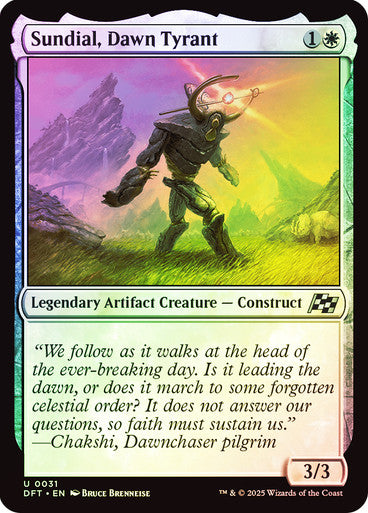 Sundial, Dawn Tyrant Foil