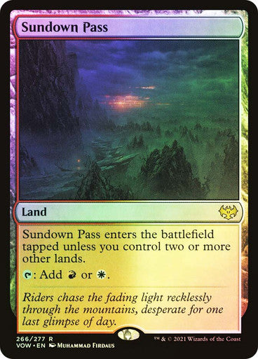 Sundown Pass Foil