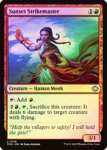 Sunset Strikemaster Foil