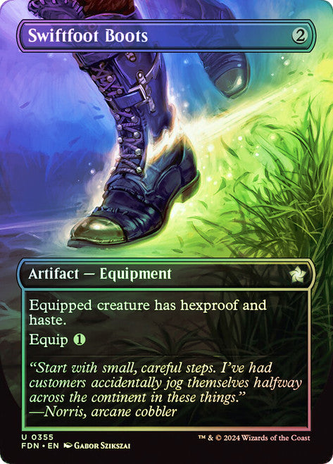 Swiftfoot Boots - (Borderless) - Foil