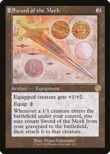 Sword of the Meek (Retro Frame)