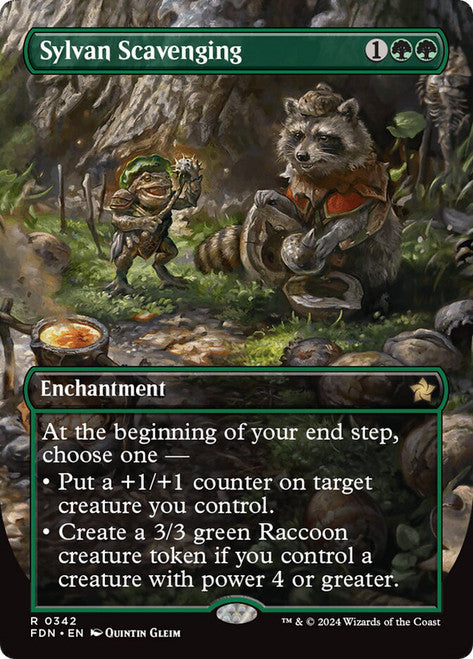 Sylvan Scavenging - (Borderless)