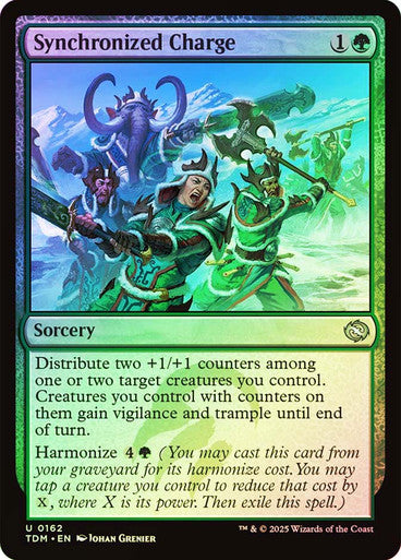 Synchronized Charge Foil