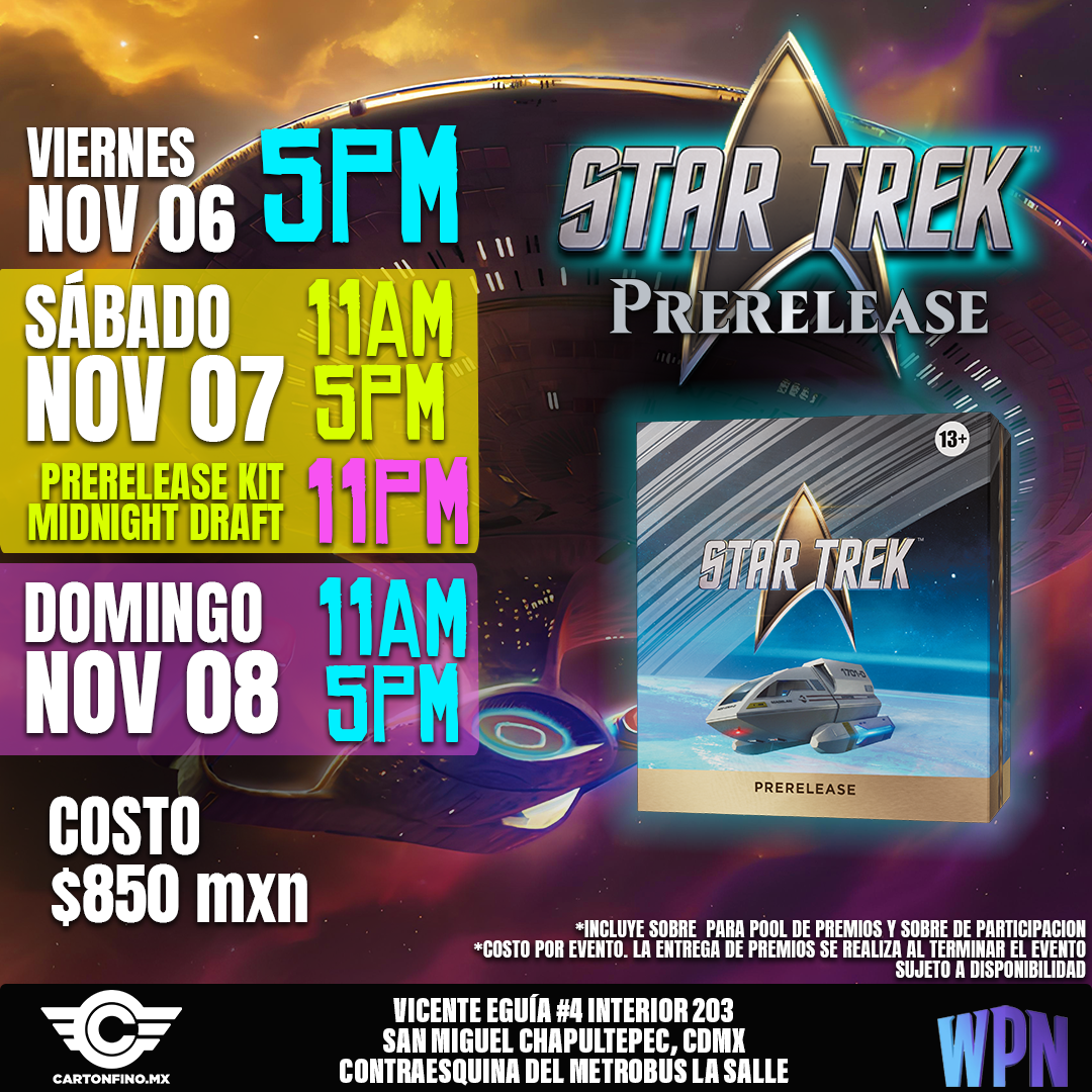 Pase de Evento: Star Trek Prerelease