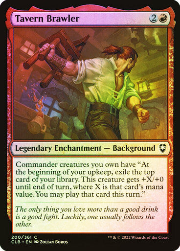 Tavern Brawler Foil