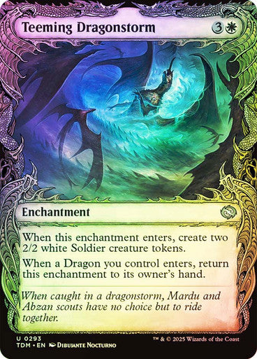 Teeming Dragonstorm (Showcase) Foil
