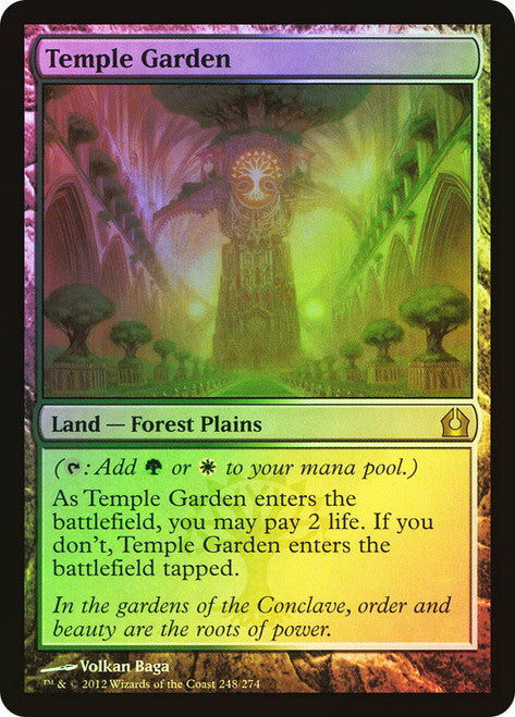 Temple Garden - English - Foil