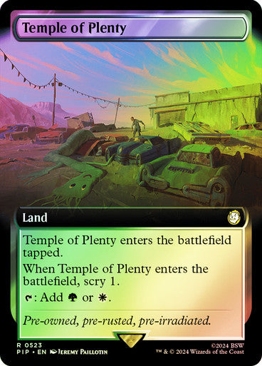 Temple of Plenty (Extended Art) Foil