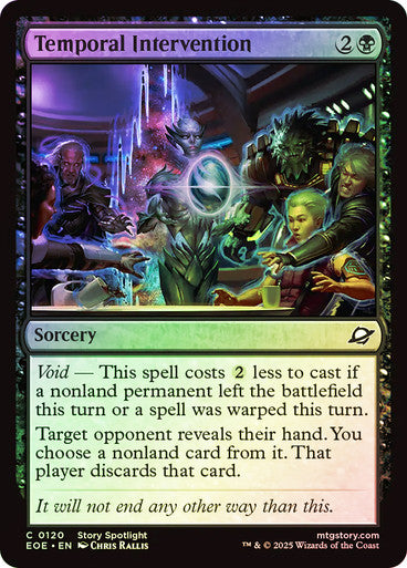 Temporal Intervention Foil