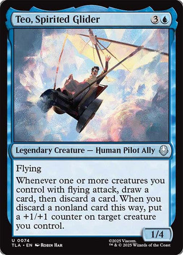 Teo, Spirited Glider (Spanish)