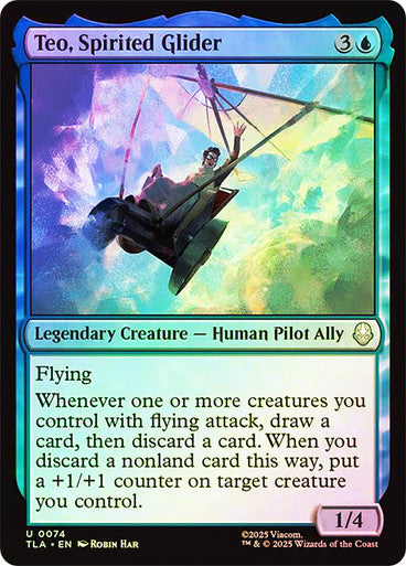 Teo, Spirited Glider Foil