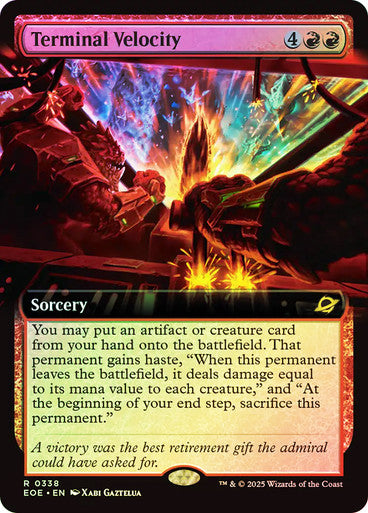 Terminal Velocity (Extended Art) Foil
