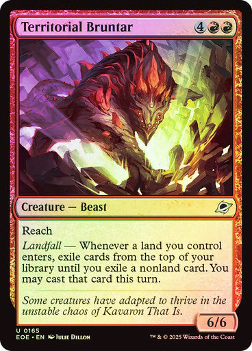 Territorial Bruntar Foil