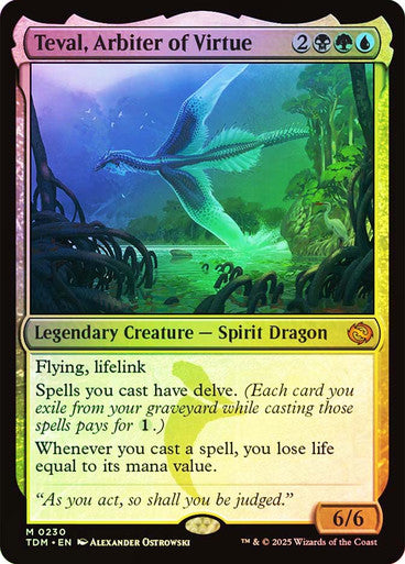 Teval, Arbiter of Virtue Foil