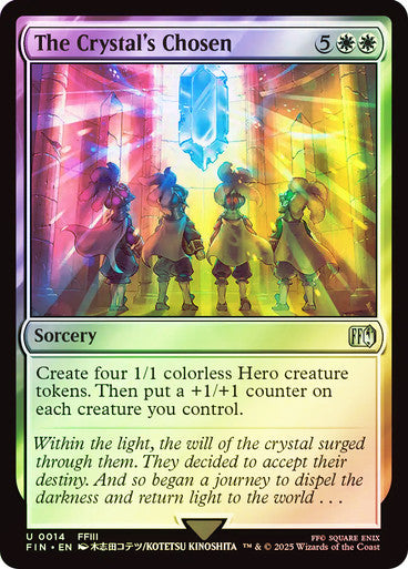 The Crystal's Chosen Foil