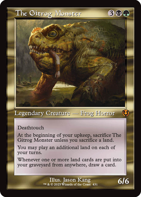 The Gitrog Monster - (Retro Frame)