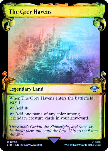 The Grey Havens (Showcase) Silver Foil