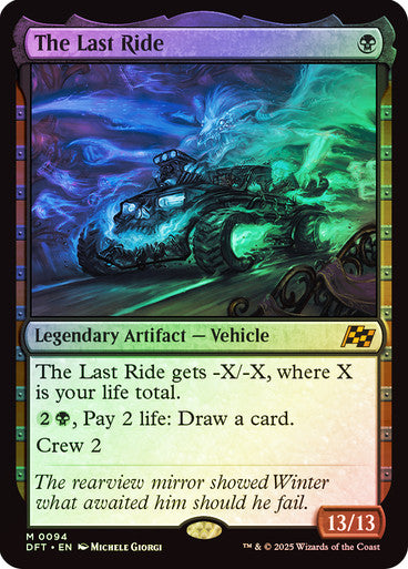 The Last Ride Foil