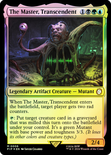 The Master, Transcendent Foil