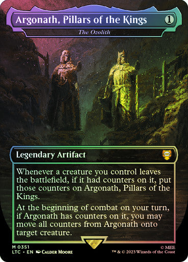 The Ozolith (Argonath, Pillars of the Kings) Foil