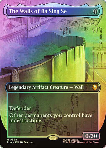 The Walls of Ba Sing Se (Borderless) Foil