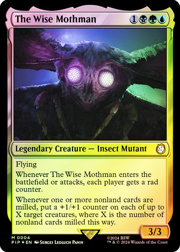 The Wise Mothman Foil