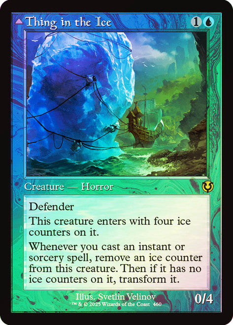 Thing in the Ice // Awoken Horror - (Retro Frame) - Foil