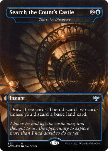 Thirst for Discovery (Search the Count's Castle)