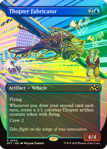 Thopter Fabricator (Borderless) Foil