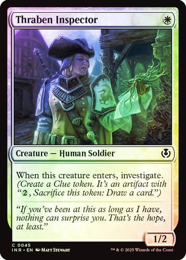 Thraben Inspector Foil