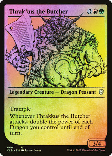 Thrakkus the Butcher (Showcase) Foil