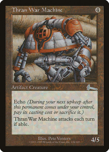 Thran War Machine (Spanish)