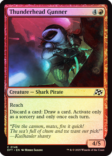 Thunderhead Gunner Foil