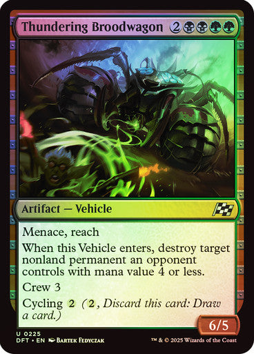 Thundering Broodwagon Foil
