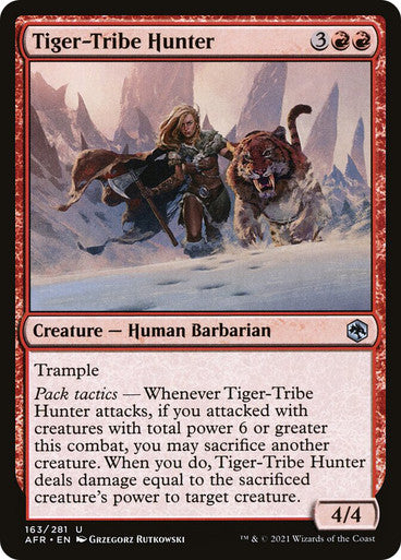 Tiger-Tribe Hunter (Spanish)