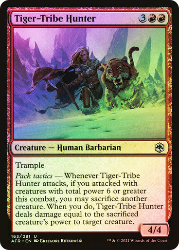 Tiger-Tribe Hunter Foil
