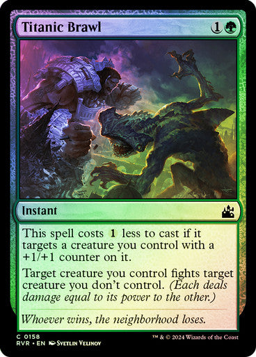 Titanic Brawl Foil