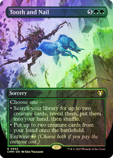 Tooth and Nail (Borderless) Foil