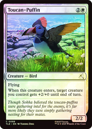 Toucan-Puffin Foil