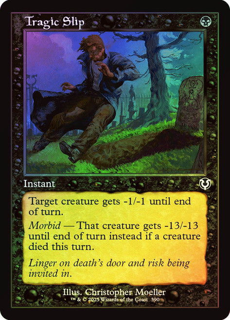 Tragic Slip - (Retro Frame) - Foil