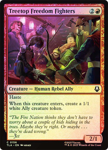 Treetop Freedom Fighters Foil